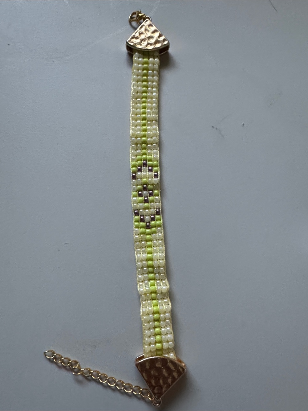Hardmade beaded loom bracelet